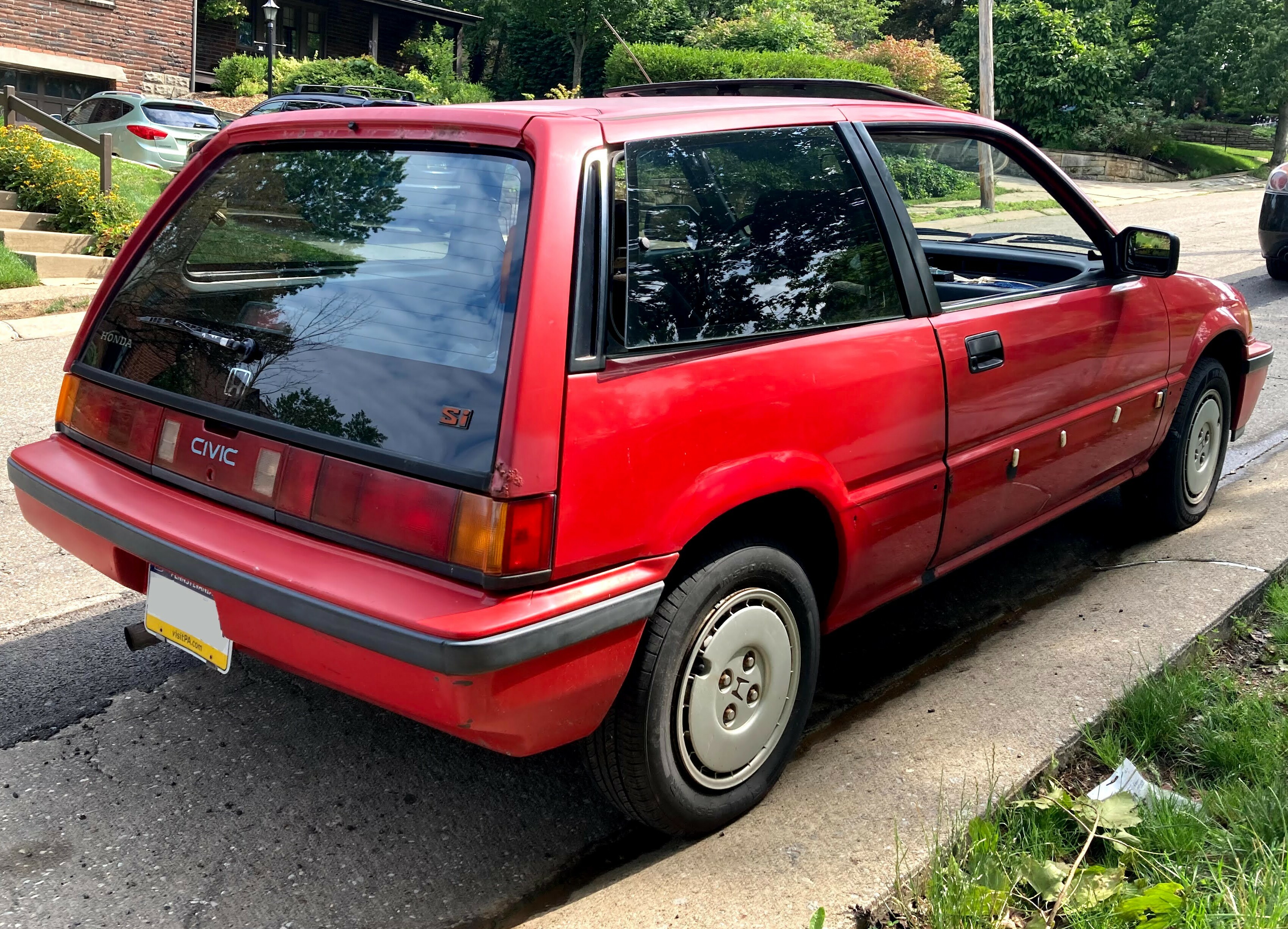 1986 Honda Civic hatchback